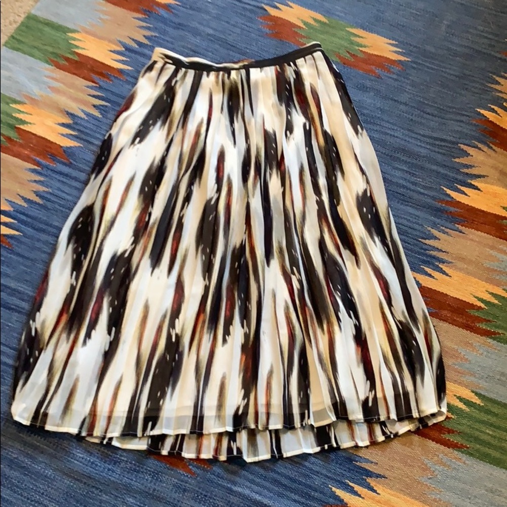 Banana Republic Print Skirt